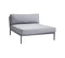 Cane-line Conic Daybed Module, coussins inclus (8538) Light grey 