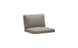 Cane-line Connect Coussins Module Central 1 place/Fauteuil (5498) Taupe (Cane-line Natté) 
