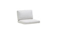 Cane-line Connect Coussins Module Central 1 place/Fauteuil (5498) White (Cane-line Natté) 