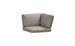 Cane-line Connect Dining Set Coussins Module d'angle (55195) Taupe (Cane-line Natté) 