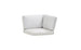 Cane-line Connect Dining Set Coussins Module d'angle (55195) White (Cane-line Natté) 