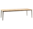 Cane-line Core Table repas 274x90cm (50129) Taupe (Aluminium) Plateau teck 