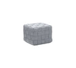 Cane-line Cube Pouf carré (8340R) Light grey (Cordes Cane-line Soft Rope) 