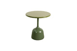 Cane-line Glaze Structure de table Ø45cm, plateau en sus (50010) Olive Green (Aluminium) 