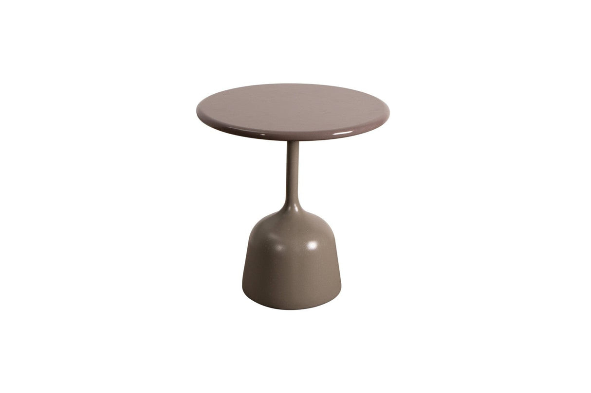 Cane-line Glaze Structure de table Ø45cm, plateau en sus (50010) Taupe (Aluminium) 