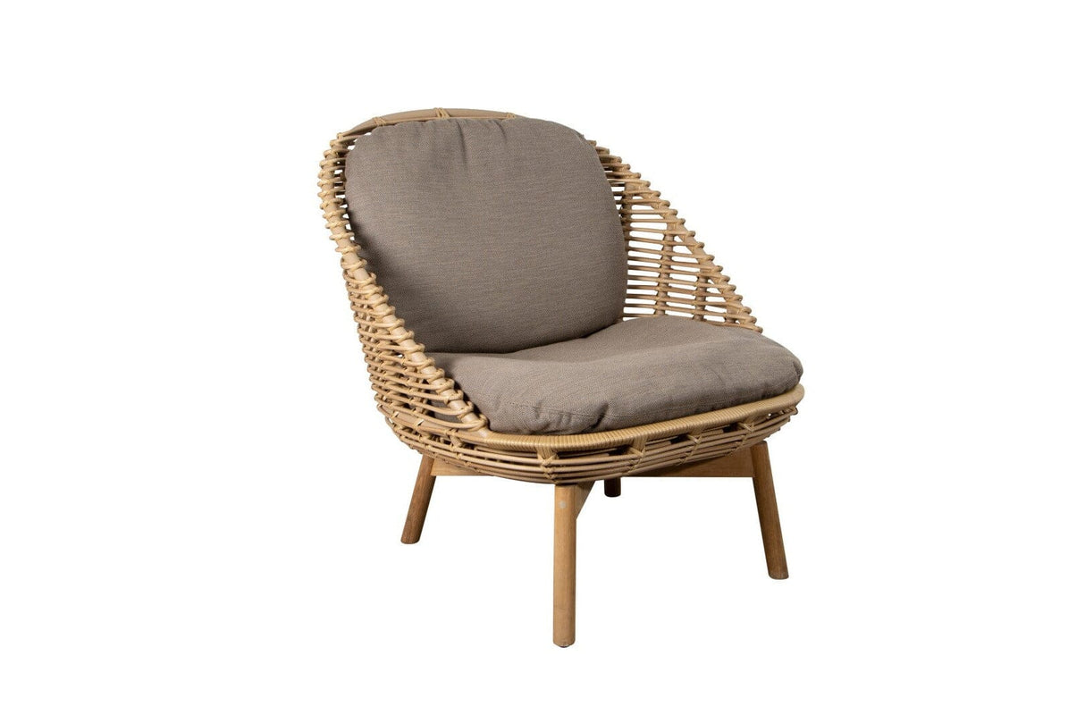 Cane-line Hive Fauteuil lounge, coussins en sus (54701) Natural (Weave Cane-line) 