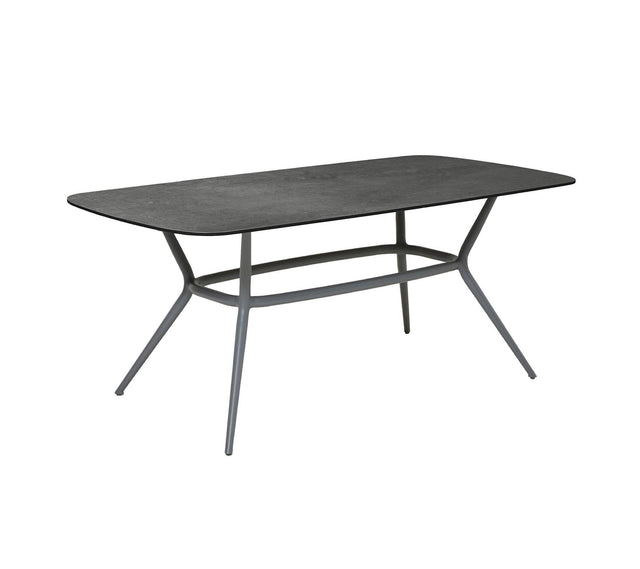 Cane-line Joy Dining Piètement pour Table ovale 180x90cm, plateau en sus (50204) Light grey (Aluminium) 