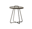Cane-line On-the-move Side Table Large Ø 52cm H:60cm (5066) Taupe 