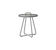 Cane-line On-the-move Side Table Small Ø 44cm H:54cm (5065) Light grey 