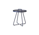 Cane-line On-the-move Side Table Small Ø 44cm H:54cm (5065) Midnight blue 