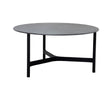 Cane-line Twist Coffee Piètement pour Table basse Large Ø 90cm H:44cm, plateau en sus (5012) 