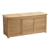Cinas Classic Coffre de rangement 130x50cm Haut. 60cm Teck 