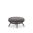 Dedon Ahnda Footstool / Tabouret / Repose-pieds, Coussin en sus Graphite 108 