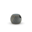 Dedon Dala Base Stool Ø46cm, H: 44cm, coussin en sus Ubud 165 
