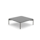 Dedon Izon Set Coffee Table 80x80cm, avec plateau mineral composite Lava Lava 344 