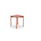 Dedon Izon Set Side Table / Table d'appoint 39x39cm, avec glass plateau en Terracotta Terracotta 084 