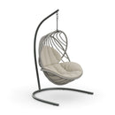 Dedon Kida Set Hanging Lounge chair avec Base, coussin en sus Ease Touch: 171 