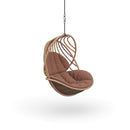Dedon Kida Set Hanging Lounge chair avec infinite loop, coussin en sus Glow Touch: 170 