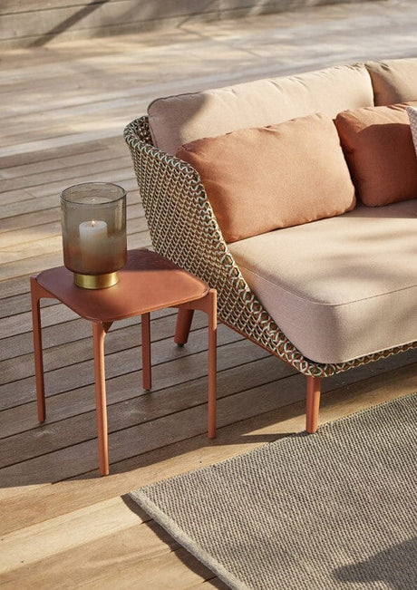 Dedon Mbarq 3-seater / Canapé 3 places high backrest, Coussins en sus 