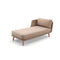 Dedon Mbarq Daybed Right, Coussins en sus Chestnut 151 
