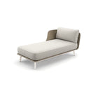 Dedon Mbarq Daybed Right, Coussins en sus Pepper 115 