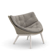 Dedon Mbrace ALU Lounge chair, Coussins en sus Pepper 115 