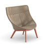 Dedon Mbrace ALU Wing chair, Coussins en sus 