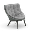 Dedon Mbrace ALU Wing chair, Coussins en sus Baltic 141 
