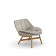 Dedon Mbrace Club chair, Coussins en sus Pepper 115 