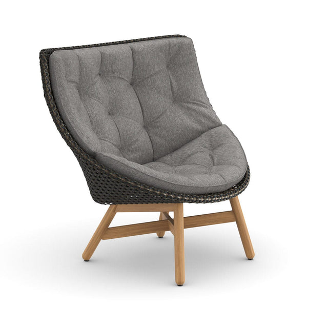 Dedon Mbrace Wing chair, Coussins en sus Arabica 126 