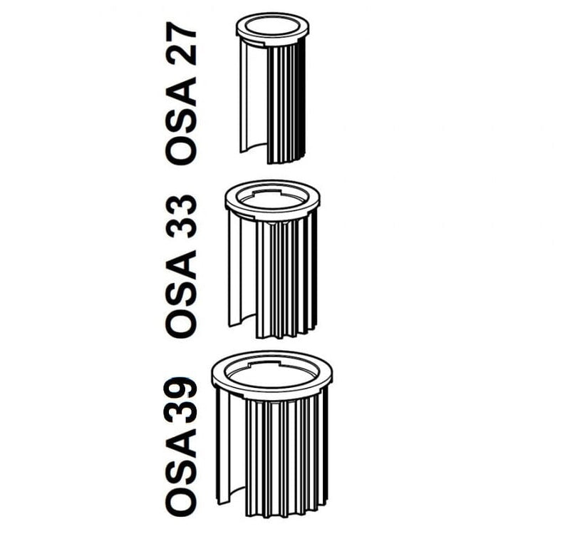 Delschen Adaptateurs-Réducteurs de rechange pour tube de socle Ø25-44mm 