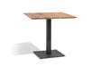 Diphano Alexa Table Bistro D 75x72cm (H:74cm) Lava AF10 + Teck Naturel 