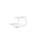 Diphano Easy-Fit Daveneport Side Table Unit B (54x26) White AF08 