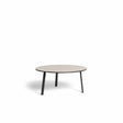 Diphano Easy-Fit Table basse Elite S ronde Ø80cm (H:36cm) Pieds alu - Plateau HPL 