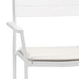 Diphano Metris Coussin d'assise pour Fauteuil repas Textilène White T030 