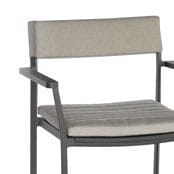 Diphano Metris Set de coussins Assise Dossier pour Fauteuil repas Flax C579 