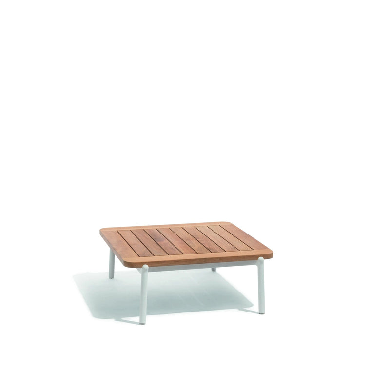 Diphano Omer Table basse A (68x75cm) White AF08 + Teck Naturel 