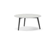 Diphano Ray Table basse Ø60cm h:28.5cm Aluminium Lava AF10 Ceramic Fossil 4K12 