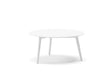 Diphano Ray Table basse Ø60cm h:28.5cm Aluminium White AF08 Aluminium White AF08 