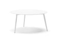 Diphano Ray Table basse Ø80cm h:35.5cm Aluminium White AF08 Aluminium White AF08 