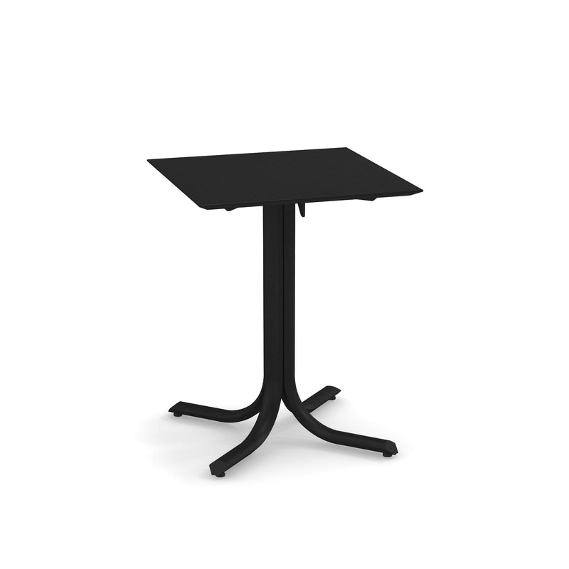 Emu 1130 Table Système Table Rabattable 60x60cm Bords bas Black 24 