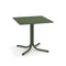Emu 1132 Table Système Table Rabattable 80x80cm Bords bas Military Green 17 