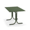 Emu 1133 Table Système Table Rabattable 120x80cm Bords bas Military Green 17 