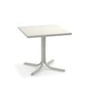 Emu 1138 Table Système Table Rabattable 80x80cm Bords carrés Matt White 23 