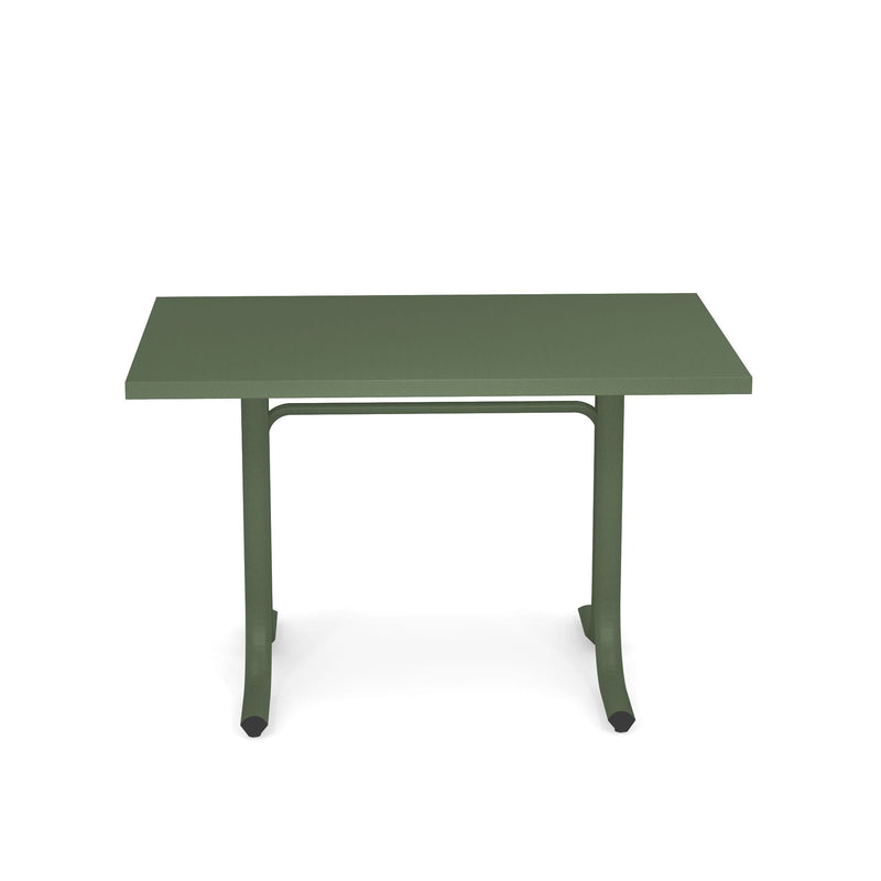 Emu 1139 Table Système Table Rabattable 120x80cm Bords carrés 