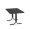 Emu 1139 Table Système Table Rabattable 120x80cm Bords carrés Antique Iron 22 