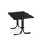 Emu 1139 Table Système Table Rabattable 120x80cm Bords carrés Black 24 