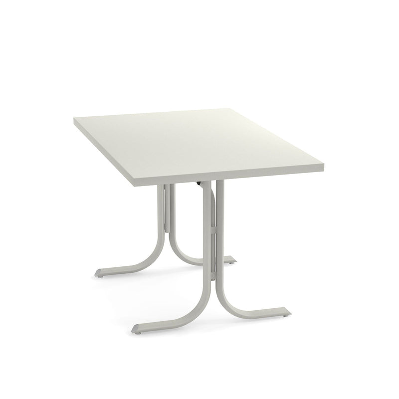 Emu 1139 Table Système Table Rabattable 120x80cm Bords carrés Matt White 23 