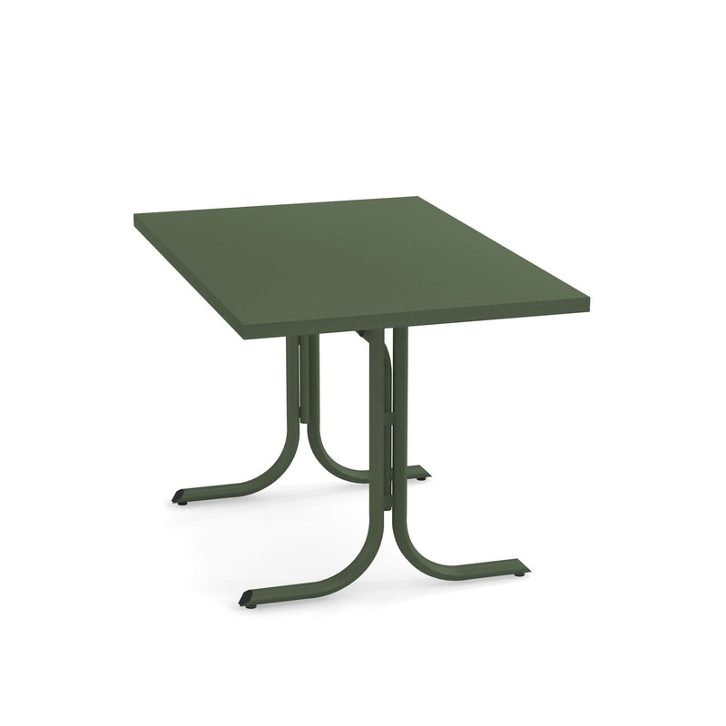 Emu 1139 Table Système Table Rabattable 120x80cm Bords carrés Military Green 17 