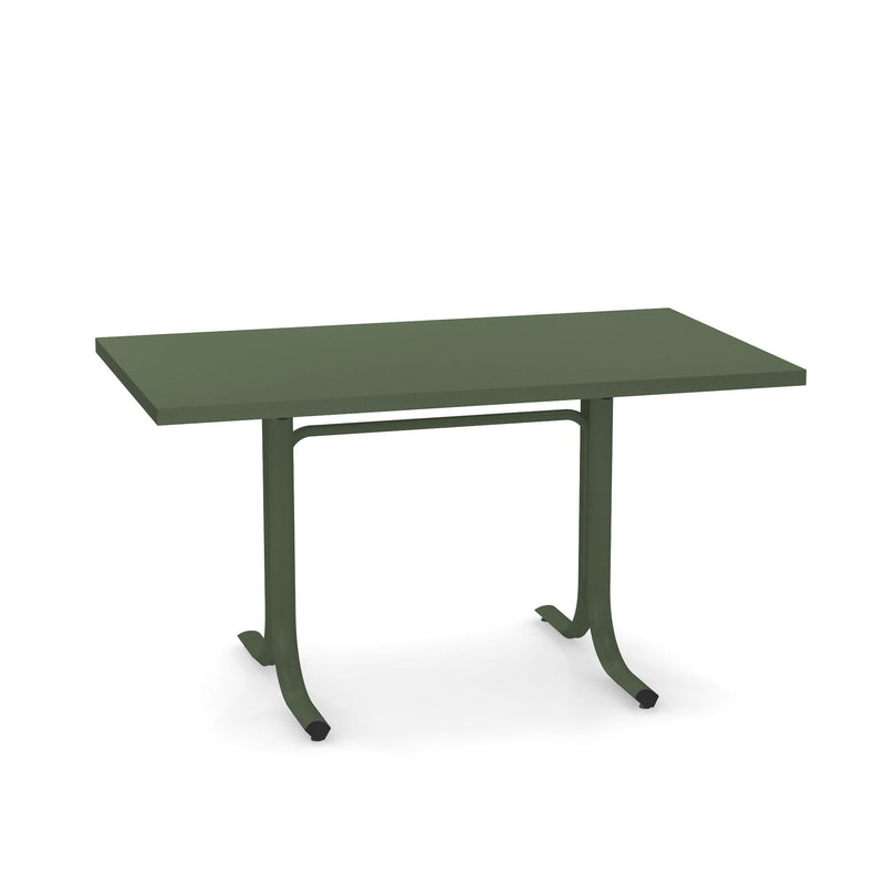 Emu 1141 Table Système Table Rabattable 140x80cm Bords carrés 